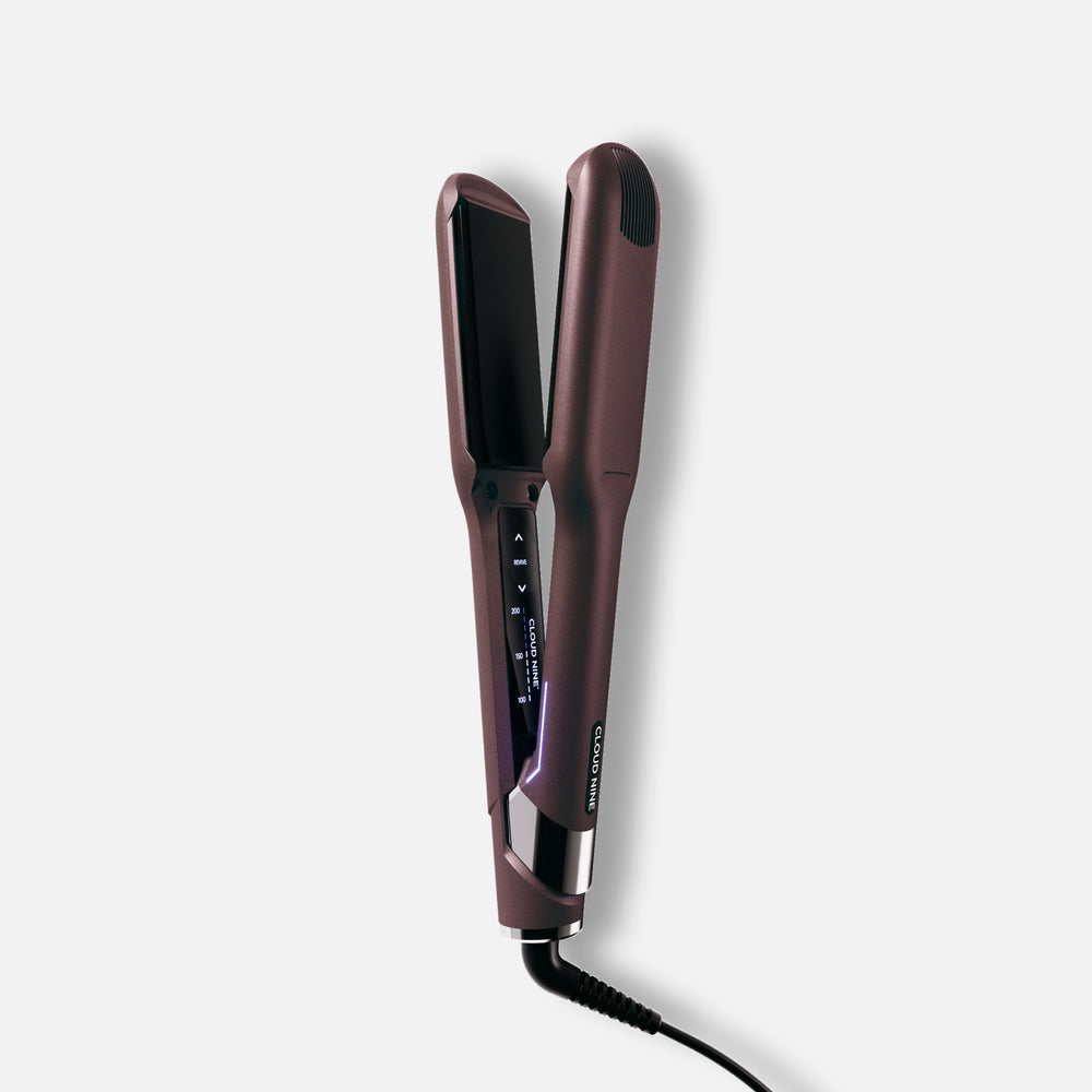 Luxury Dark Burgundy Wide Iron Piastra