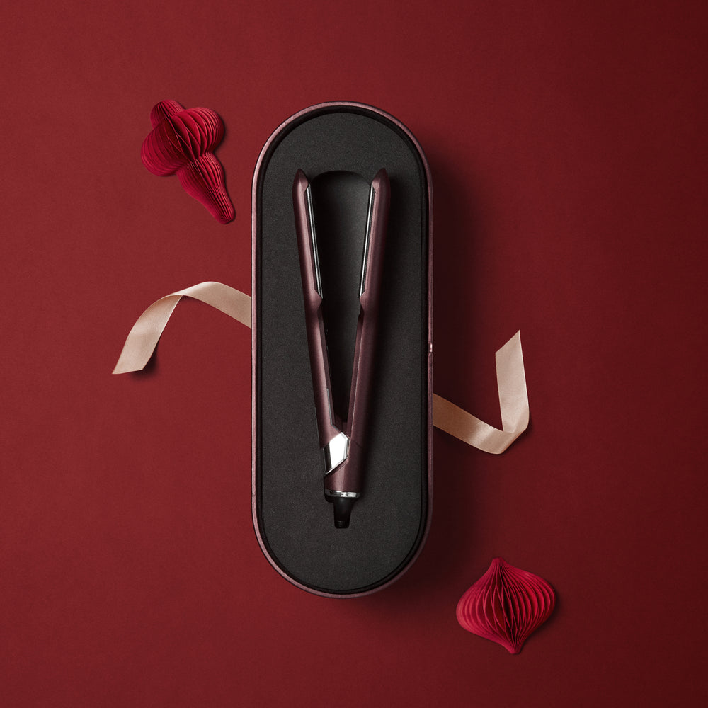 Luxury Dark Burgundy Wide Iron Piastra