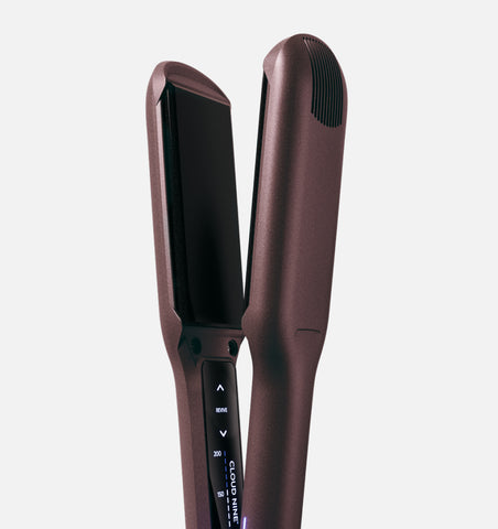 The Dark Burgundy Wide Iron Piastra