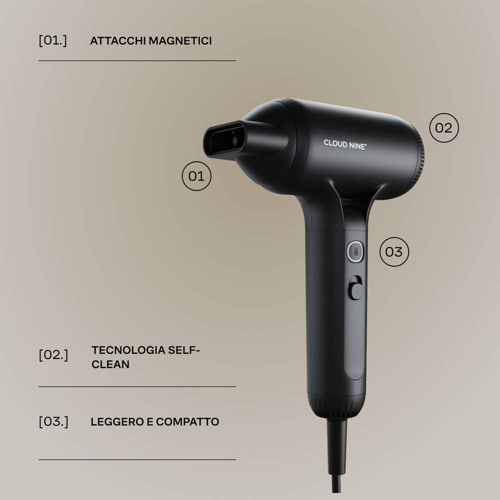 Airshot Pro Mini Asciugacapelli