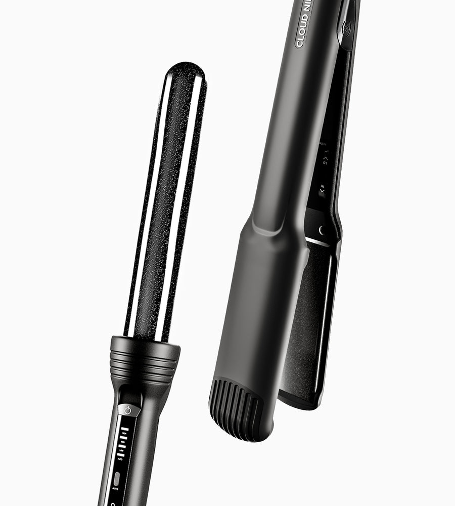 WIDE IRON PIASTRA E CURLING WAND ARRICCIACAPELLI Styling Set